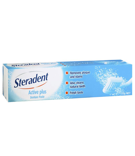 Better Denture - Steradent Past